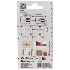 Hohlraum-Metalldübel HM 5 x 65 SK K | 20 Stück