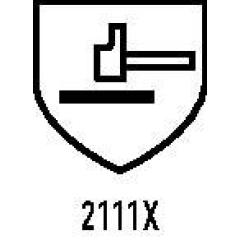 Handschuhe Donau Gr.8 natur/blau EN 388 PSA II TECWERK | 12 Stück