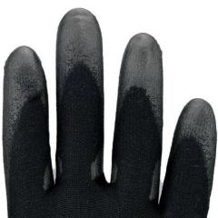 Handschuhe Gr.9 schwarz PA m.Soft-Polyurethan ASATEX | 12 Stück