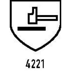 Handschuhe ActivArmr Hycron 27-805 Gr.10 weiß/blau EN 388 PSA II ANSELL | 12 Stück