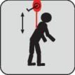 Auffanggurt MAS90 EN361 EN358 3-Punkt,85mm Rücken f.Gr.1 (48-56) MAS