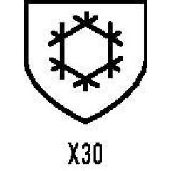 Kälteschutzhandschuhe Eco Winter Gr.10 schwarz/orange EN 388,EN 511 PSA II 12PA | 12 Stück