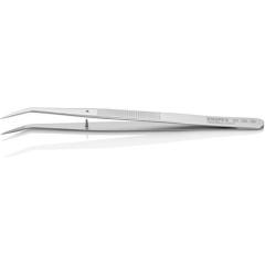 Präzisionspinzette L.155mm 45Grad gew.verchr.KNIPEX