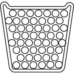 Aderendhülsencrimpzange Gesamt-L.205mm 0,5-6 (AWG 24-10)mm² Ku.-Hülle TECWERK