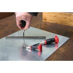 Automatikkörner L.95mm Schaft-Q.11mm 20-50 N m.Handschutz RENNSTEIG