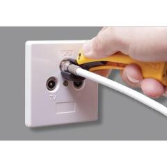 Abmantelungswerkzeug Top Coax Plus L.115,4mm Arbeitsbereich D.4,8-7,5mm JOKARI