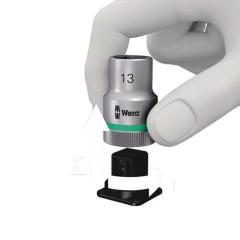 Steckschlüsselsatz 8740 C HF 1 9-tlg.1/2 Zoll 4-17mm f.i6-KT.-Schr.WERA