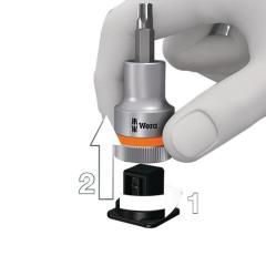 Steckschlüsselsatz 8767 C TX HF 1 9-tlg.1/2 Zoll T 20 -T60 WERA