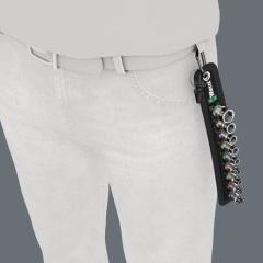 Steckschlüsselsatz Belt 4 9-tlg.1/4 Zoll 5-13mm f.a6-KT.-Schr.WERA