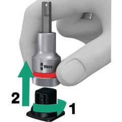 Steckschlüsselsatz Belt C 3 TORX® HF Zyklop 6-tlg.1/2 Zoll T25-T55 WERA