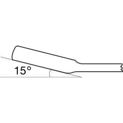 Maulringratschenschlüssel SW 24mm L.325mm umschaltbar,Rings.15Grad TECWERK