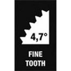 D.-Knarre Zyklop Metal push 1/2 Zoll 38 Z.L.281mm