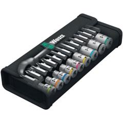 Steckschlüsselsatz 8100 SA 7 Zyklop 28-tlg.1/4 Zoll SW 5-13mm Z.76 6KT WERA