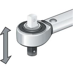 Drehmomentschlüssel 3/8 Zoll 10-50 Nm Skalenteilung 0,25 Nm TECWERK
