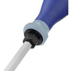 Schraubendreher Schneiden-B.12mm Klingen-L.200mm 3K-Griff 6-KT.-Kl./Ans.PROMAT