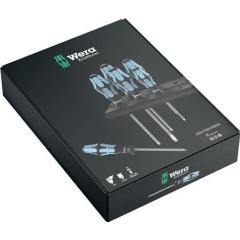 Edelstahlschraubendrehersatz 334/6 6-tlg.Schlitz/PH Rundkl.2K-Griff WERA