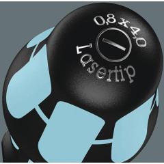 Edelstahlschraubendrehersatz 334/6 6-tlg.Schlitz/PH Rundkl.2K-Griff WERA