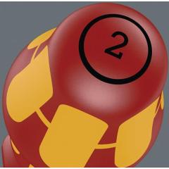 Schraubendreher 165 i Gr.PZD 2 Gesamt-L.205mm VDE isol.Lasertip?Spitze WERA