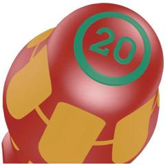 Schraubendreher 167 i Gr.T 15 Klingen-L.80mm VDE isol.WERA