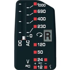 Spannungsprüfer DUSPOL® analog 12-1000 V AC/DC zweipolig BENNING