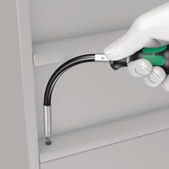 Bithandhalter 393 S 1/4 Zoll m.Magnet Klingen-| Länge 173,5 mm | Kl.flex.3K-Griff WERA