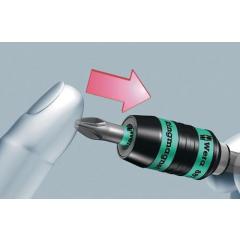 Bithalter 887/4 RR Rapidaptor 1/4 Zoll F 6,3 1/4 Zoll C 6,3+E 6,3 SWF