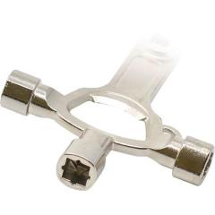 Schaltschrankschlüssel 9 Funktionen integr.Flaschenöffner TECWERK