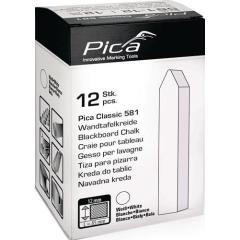 Tafelkreide Classic weiß L90xB12xH12mm 12 St./Schachtel PICA
