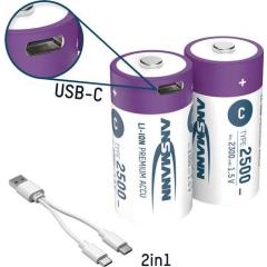 Akkuzelle 1,5V 2300 mAh ANSMANN