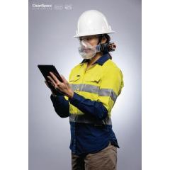 Halbmaske CST1036 m.Ausatemventil gr.CLEANSPACE