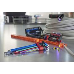 Sechskantwinkelschraubendrehersatz 369F 10-tlg.ErgoStar Hal.SW 1,5-10mm