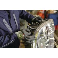 Handschuh OPTIMATE Gr.12 grau/schwarz EN 420/EN 388 PSA II OPTIFLEX | 12 Stück