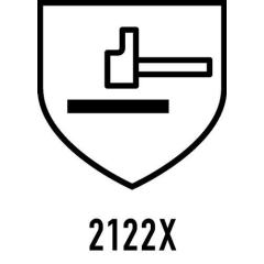 Handschuhe GROEDEN Gr.10 orange/silber-grau EN 388/EN 511 PSA II ELYSEE | 6 Stück