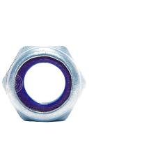 Sechskantmuttern DIN 985 (ISO 10511) | Stahl 8 zinklamellenbeschichtet | M 8 | 500 Stück