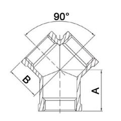 Y-Stück EN 10226-1 NPS 3/4 Zoll IG SPRINGER | 10 Stück