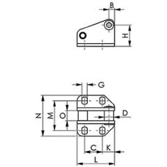 Gegenhalter Nr.6847G Gr.5 verz.AMF