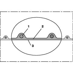 Förderschl.AIRDUC® PUR-INOX 351 FOOD-AS ID 38mm AD 46mm L.10m Wandst.4mm Rl. | 10 Stück