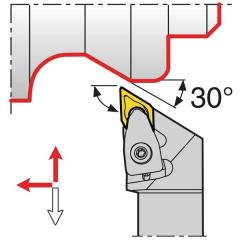 Klemmdrehhalter DDJNL2525M15 li.vern.Außen TECWERK