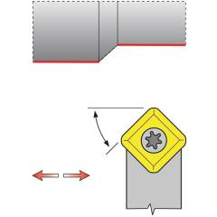 Klemmdrehhalter SSDCN1212F09 vern.Außen TECWERK