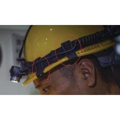 LED-Kopfleuchte 3,7V 2600 mAh Li-ion 5V TECWERK