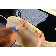 Präzisionskrepp 4334 glatt gelb L.50m B.19mm Rl.TESA | 8 Stück