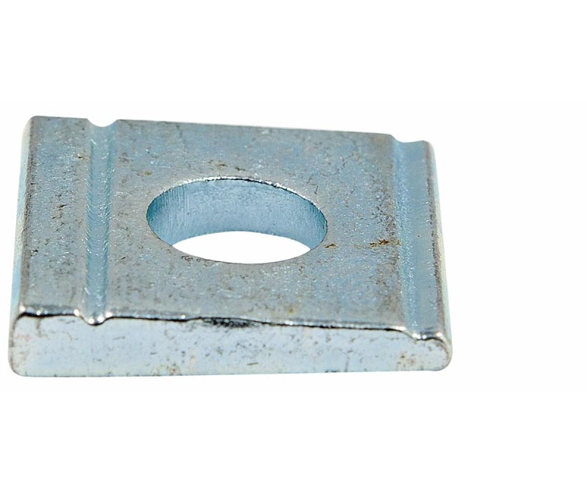 Scheiben DIN 434 Stahl galvanisch verzinkt ÜH vierkant Neigung 8% keilförmig 