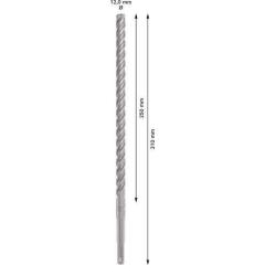 Hammerbohrer PRO SDS plus-5X D.12,0mm Arbeits-L.250mm L.310mm SDS plus 1 St.