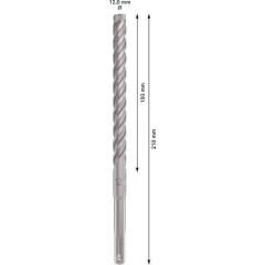 Hammerbohrer PRO SDS plus-5X D.12,0mm Arbeits-L.150mm L.210mm SDS plus 1 St.