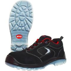Sicherheitsschuh EASY STEP Gr.43 schwarz S1P SRC EN20345 Leder NITRAS