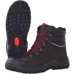 Sicherheitsstiefel POWER STEP MID+ Gr.40 schwarz S3 HRO SRC EN20345 Volleder