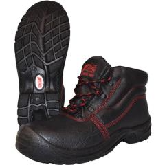 Sicherheitsstiefel BASIC STEP MID Gr.42 schwarz S3 SRC EN20345 Volleder NITRAS