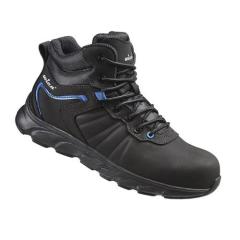 Sicherheitsstiefel Mathi Gr.40 schwarz/blau S3 SRC EN20345 Leder WICA