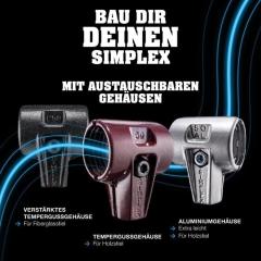 Schonhammer Starterkit SIMPLEX L.180mm Kopf-D.80mm HO Flaschenöffner,2 Eins.