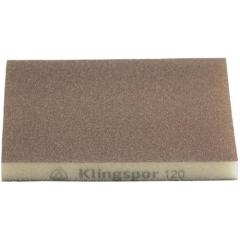 Schleifschwamm SW 501 L123xB96mm K.120 soft KLINGSPOR | 100 Stück